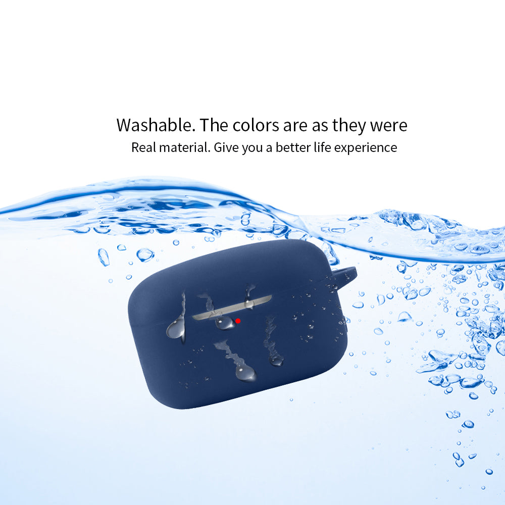 For EDIFIER TWS1 ANC Bluetooth Earphone Silicone Case Anti-drop Earbud Cover with Buckle