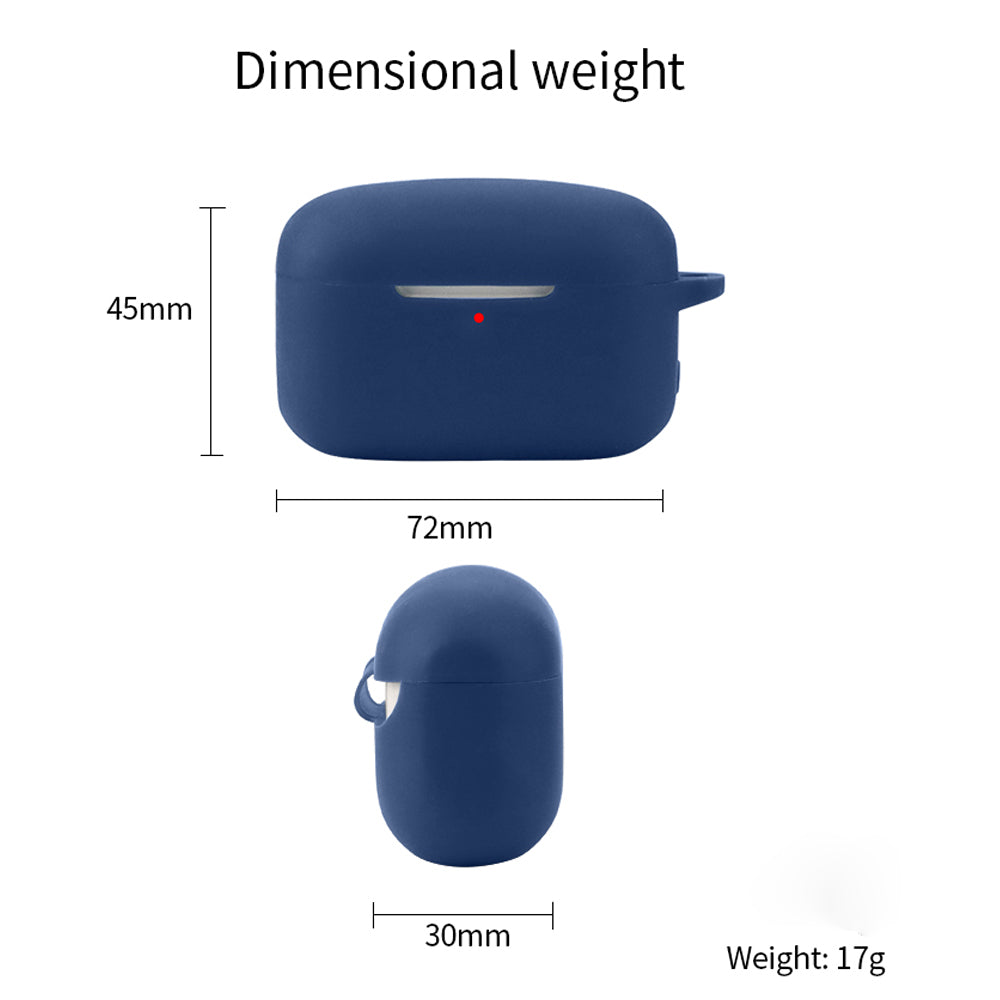 For EDIFIER TWS1 ANC Bluetooth Earphone Silicone Case Anti-drop Earbud Cover with Buckle