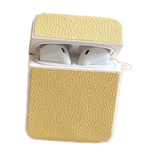 For Apple AirPods with Charging Case (2016) / (2019) / AirPods with Wireless Charging Case (2019) PU Leather TPU Case
