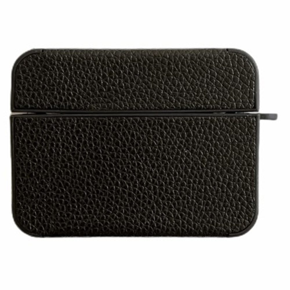For AirPods Pro 2 Charging Case Cover Litchi Texture PU Leather TPU Shockproof Case