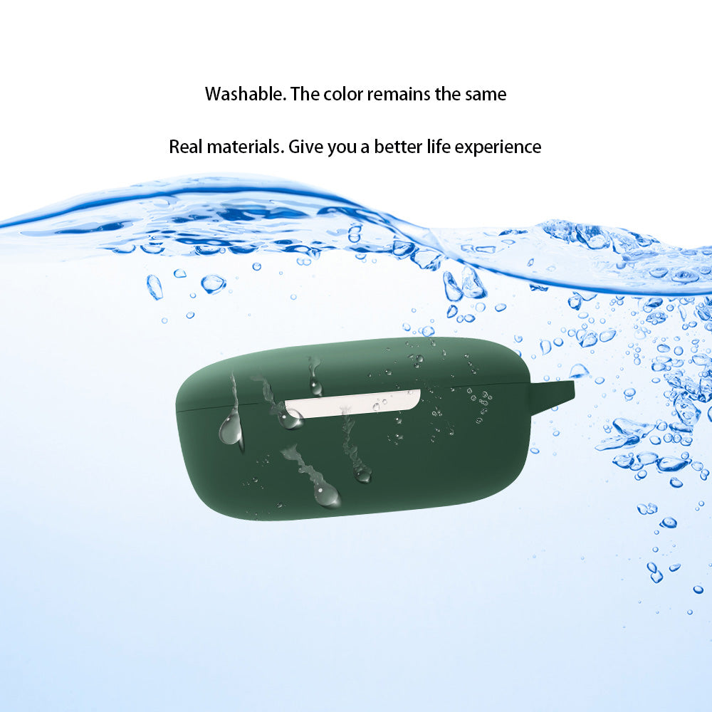 For Xiaomi Air 3 SE Bluetooth Earphone Silicone Protective Case Anti-drop Earbud Cover with Buckle