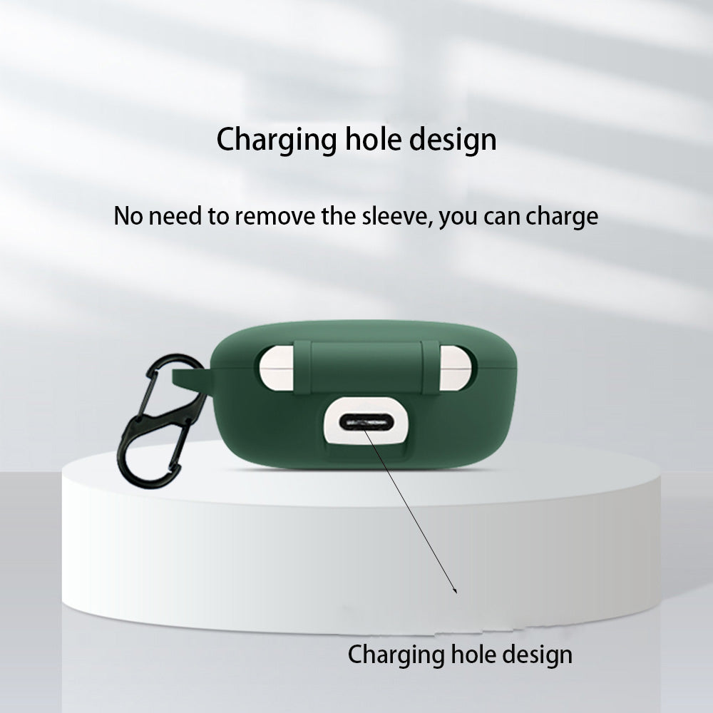 For Xiaomi Air 3 SE Bluetooth Earphone Silicone Protective Case Anti-drop Earbud Cover with Buckle