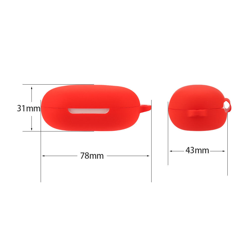 Silicone Case for OPPO ENCO W31 / W11 , Bluetooth Earphone Anti-drop Cover with Buckle
