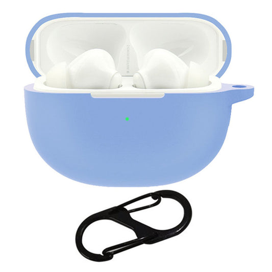 For OPPO Enco X Bluetooth Earphone Silicone Case Protective Earbud Cover with Buckle