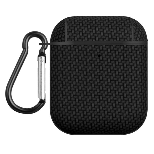 Earphone Case for Apple AirPods with Charging Case (2016) / (2019) / AirPods with Wireless Charging Case (2019) Leather Coated PC Cover