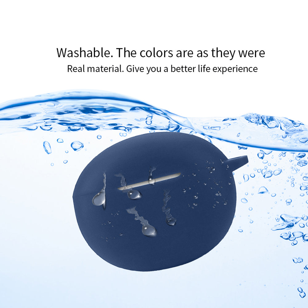 Silicone Protective Cover for Redmi Buds 4 Active Bluetooth Earphone Case with Anti-lost Buckle