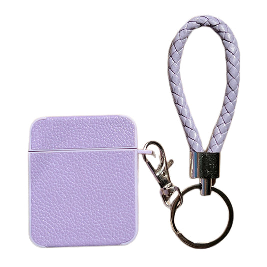 Earphone Case for Apple AirPods with Charging Case (2016) / (2019) / AirPods with Wireless Charging Case (2019) Leather+TPU Litchi Texture Cover