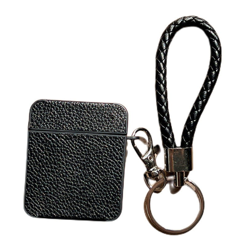 Earphone Case for Apple AirPods with Charging Case (2016) / (2019) / AirPods with Wireless Charging Case (2019) Leather+TPU Litchi Texture Cover