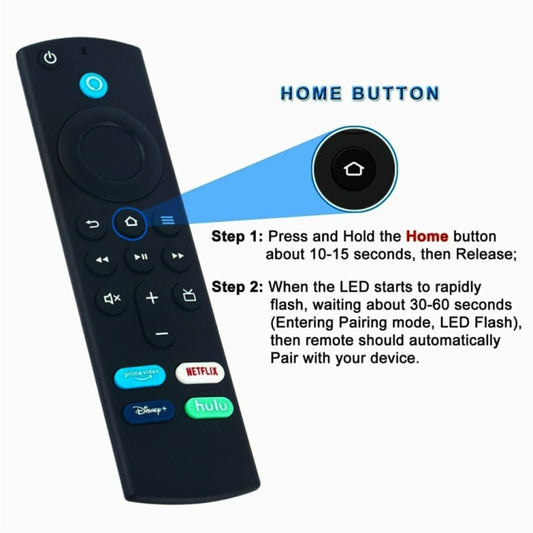 Controller for Amazon Fire TV Stick L5B83G Bluetooth Voice Smart Remote Control