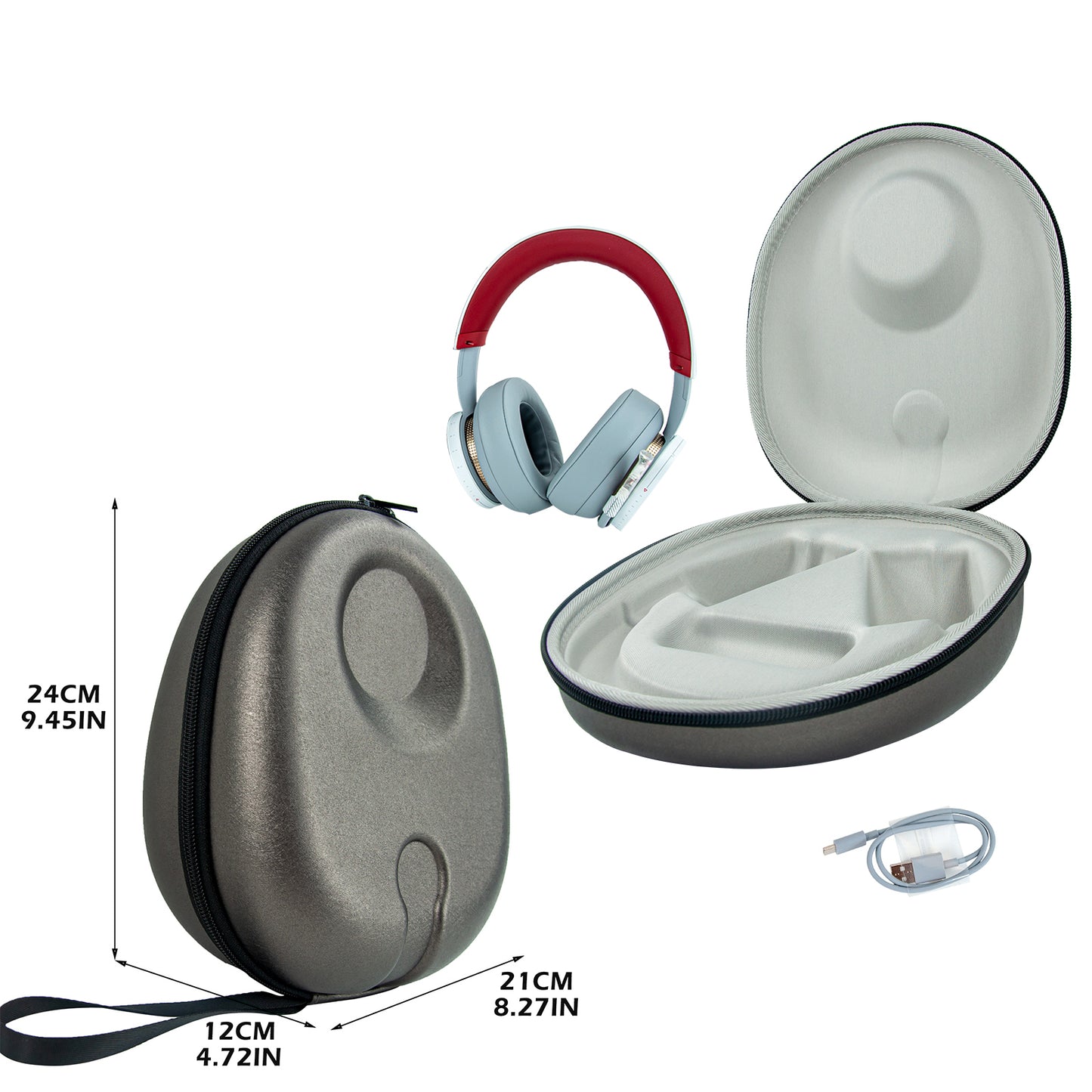 Portable Storage Bag for Microsoft Xbox Starfield Wireless Headset Hard Carrying Case