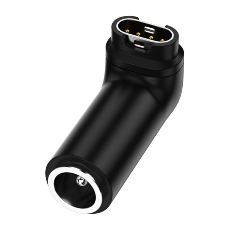90-Degree Angled DC5.5 x 2.1 Watch Charging Adapter for Garmin Watch Converter Support Data Sync