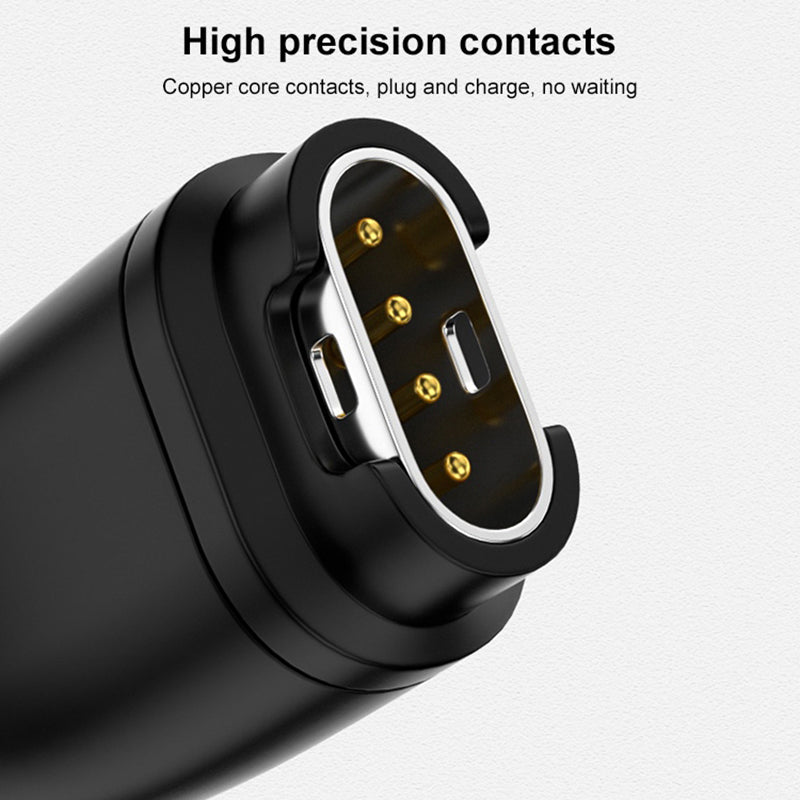 90-Degree Angled DC5.5 x 2.1 Watch Charging Adapter for Garmin Watch Converter Support Data Sync