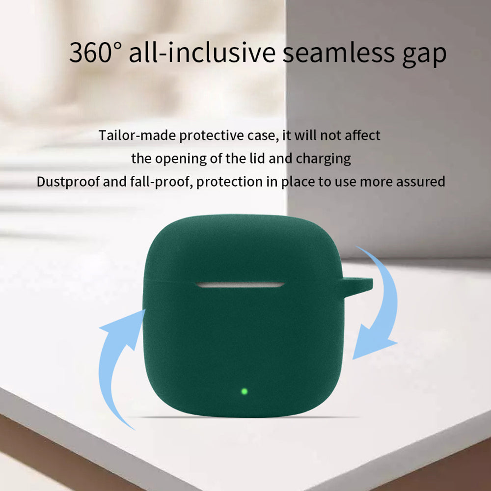 Dustproof Silicone Cover for Huawei FreeBuds SE 2 Bluetooth Earphone Protector Case with Anti-lost Buckle