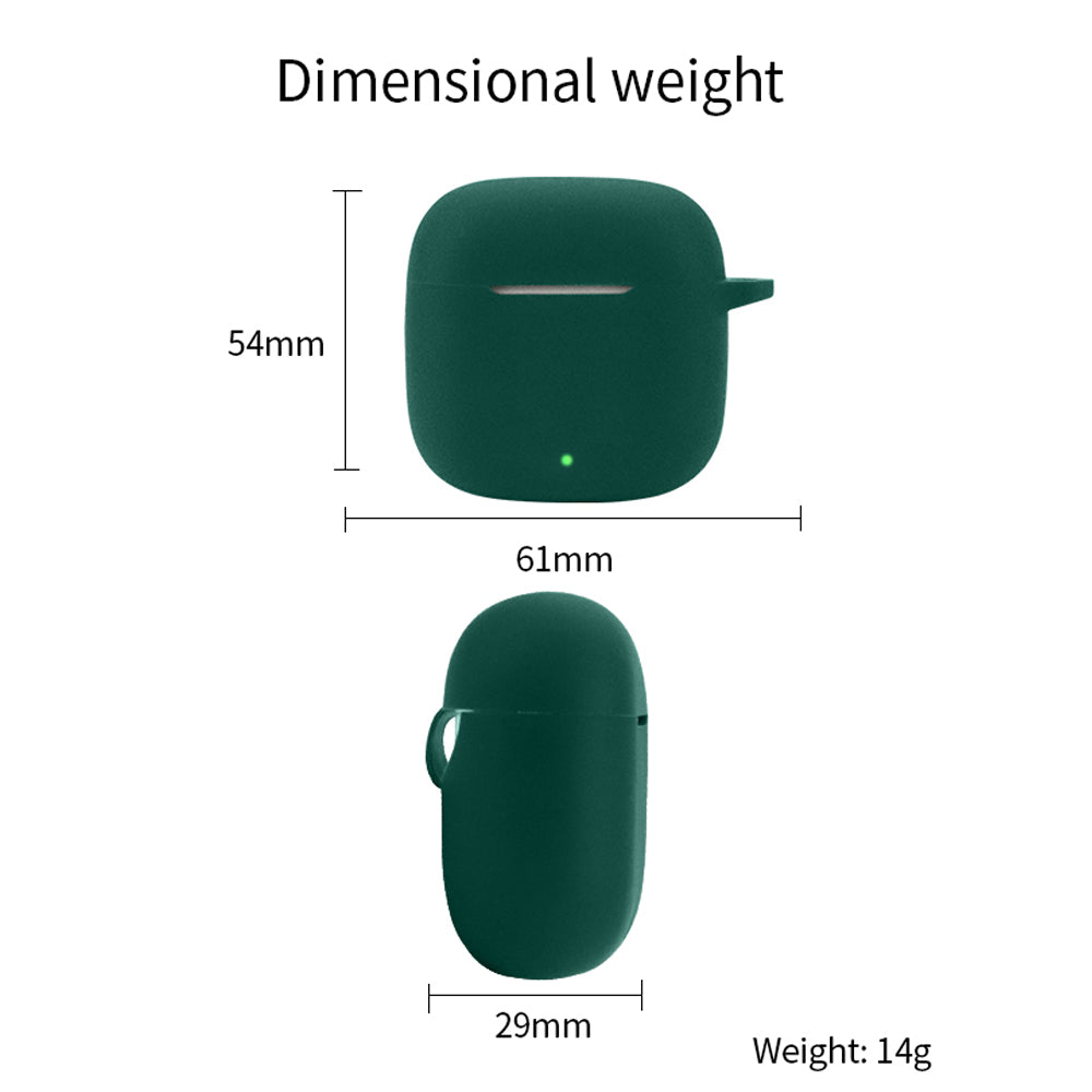 Dustproof Silicone Cover for Huawei FreeBuds SE 2 Bluetooth Earphone Protector Case with Anti-lost Buckle