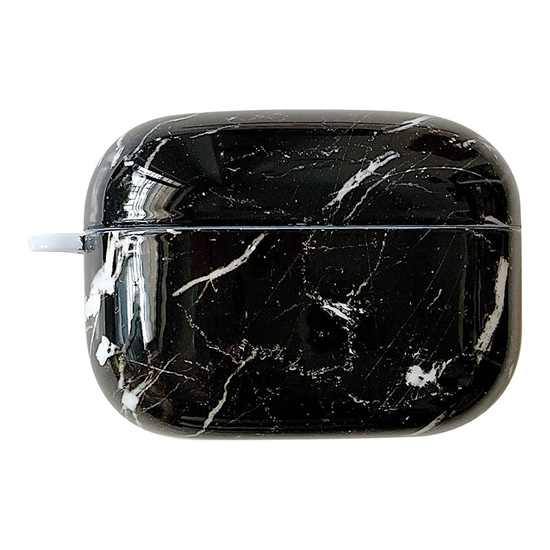 For Sony LinkBuds S Marble Pattern Bluetooth Earphone Anti-drop PC Case Protective Cover