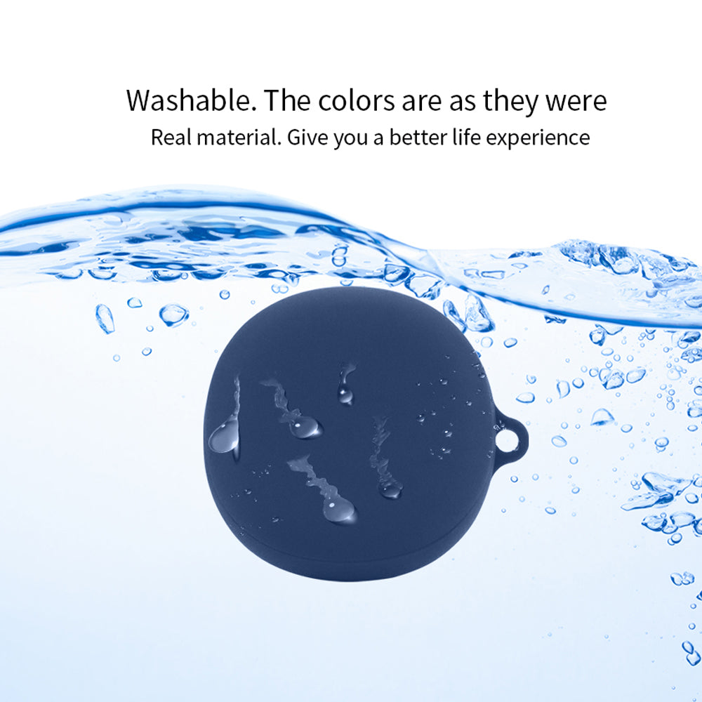 For iFLYBUDS Nano+ Bluetooth Earphone Cover Silicone Dustproof Case with Anti-lost Buckle