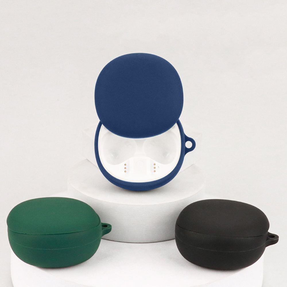 For iFLYBUDS Nano+ Bluetooth Earphone Cover Silicone Dustproof Case with Anti-lost Buckle