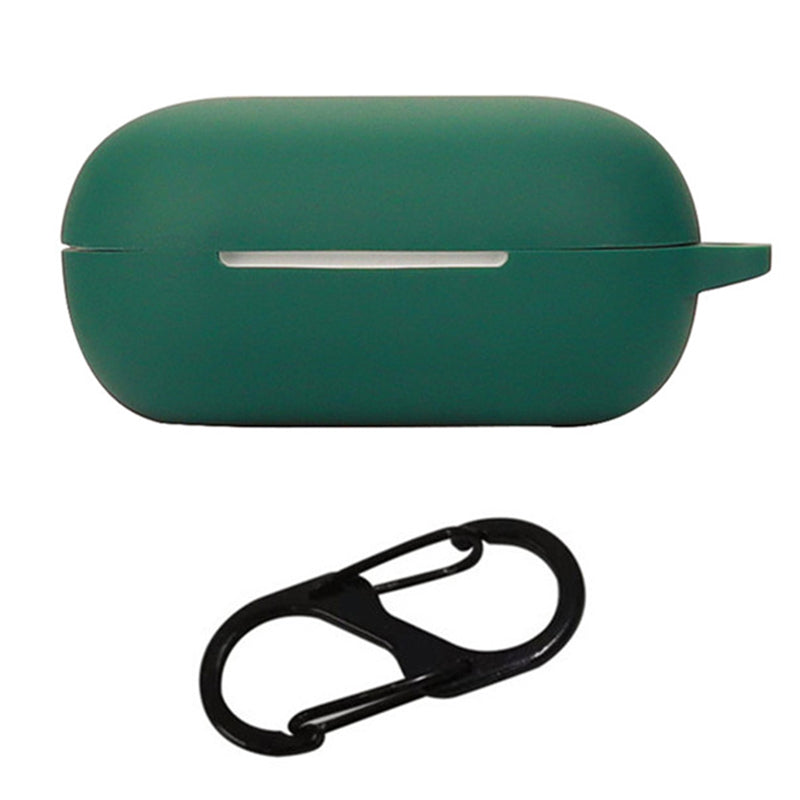 Dustproof Case for QCY ArcBuds Lite Bluetooth Earphone Silicone Cover with Anti-lost Buckle