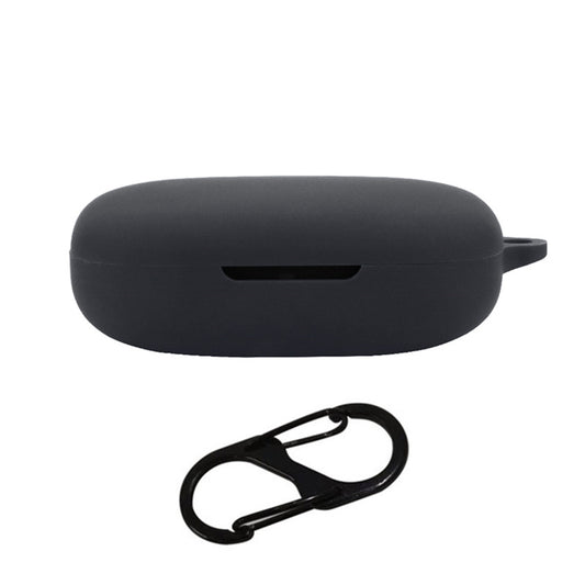 For 1MORE S50 Silicone Sleeve Drop Protection Cover Wireless Headphone Case with Hanging Buckle