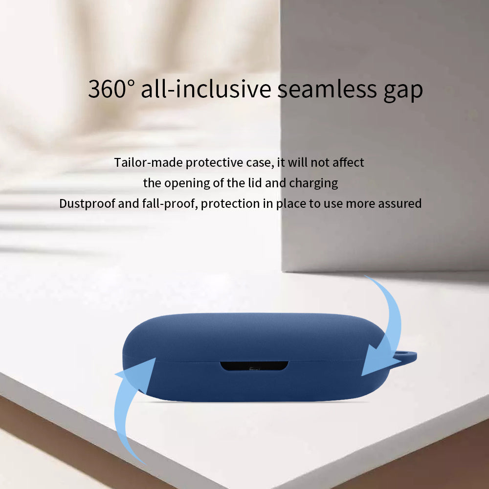 For 1MORE S30 Protection Cover Headset Silicone Case Wireless Headphone Sleeve with Buckle