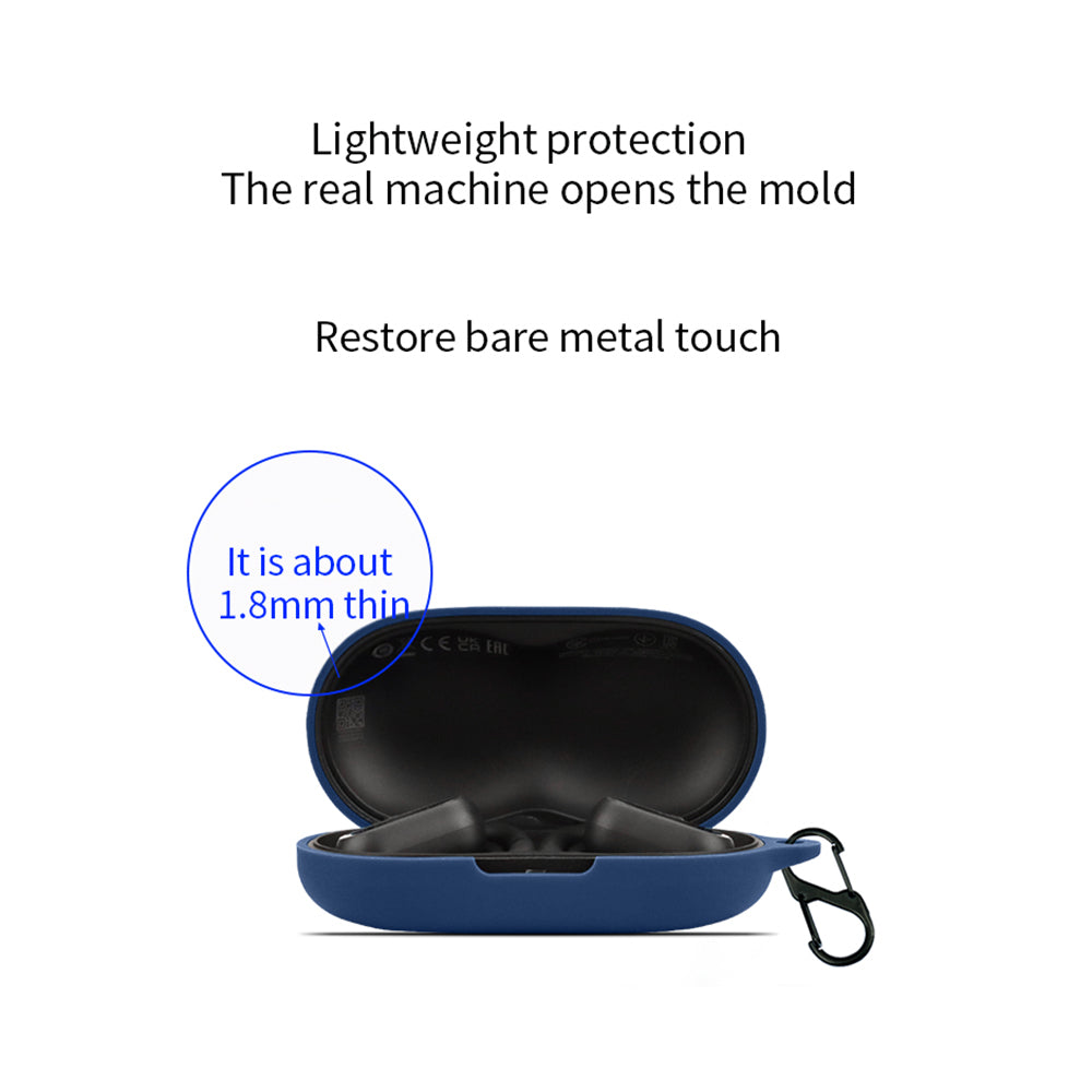 For 1MORE S30 Protection Cover Headset Silicone Case Wireless Headphone Sleeve with Buckle
