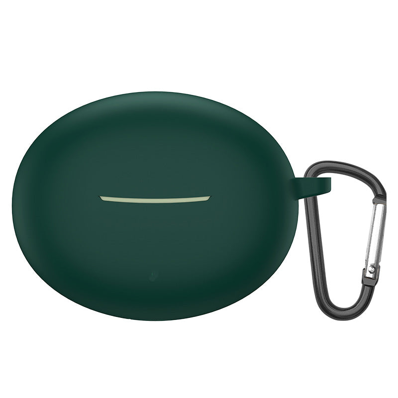 For Redmi Buds 4 Active Bluetooth Earphone Silicone Case Charging Bin Sleeve Headphone Cover with Buckle