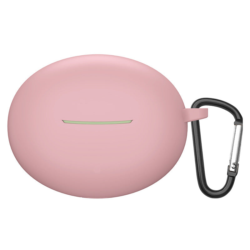 For Redmi Buds 4 Active Bluetooth Earphone Silicone Case Charging Bin Sleeve Headphone Cover with Buckle
