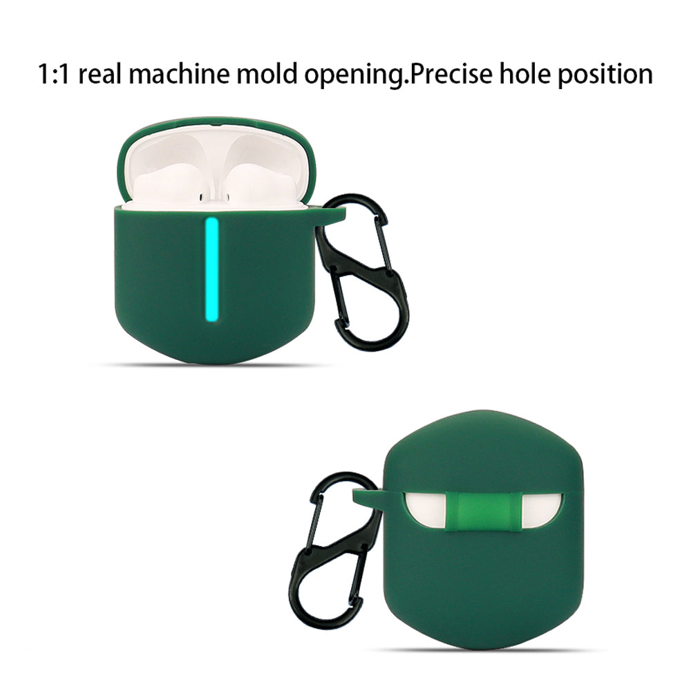 For EDIFIER HECATE GT2 Charging Bin Sleeve Bluetooth Earphone Silicone Case Headphone Cover with Buckle