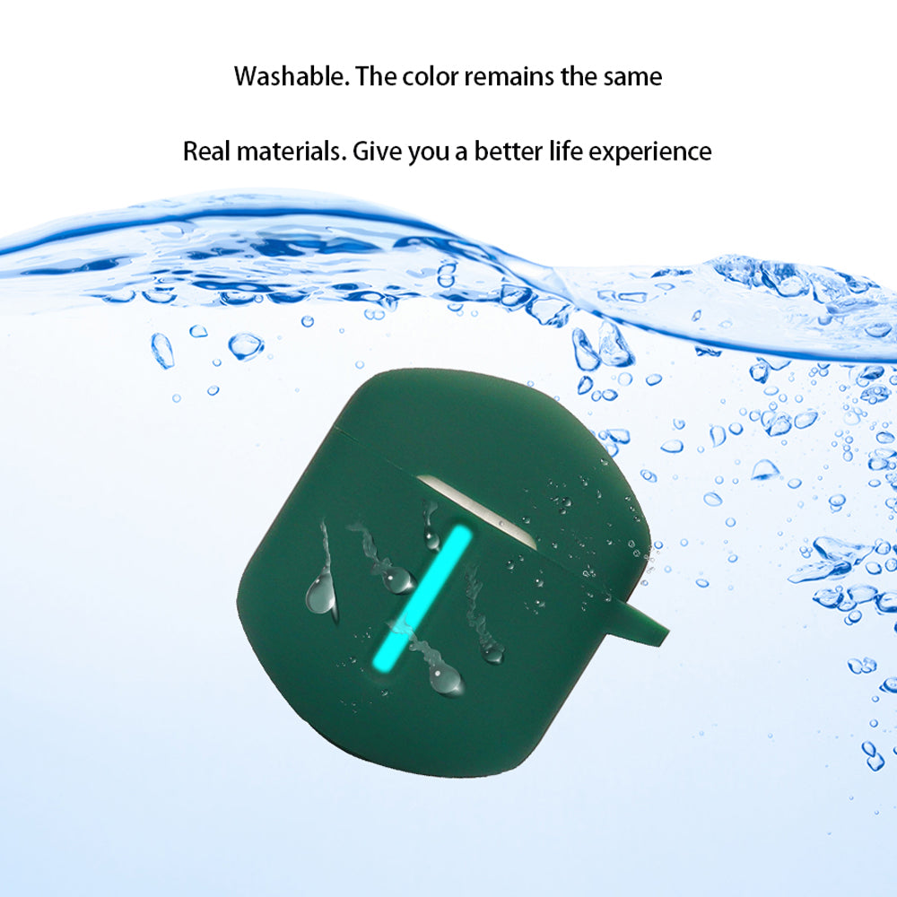 For EDIFIER HECATE GT2 Charging Bin Sleeve Bluetooth Earphone Silicone Case Headphone Cover with Buckle
