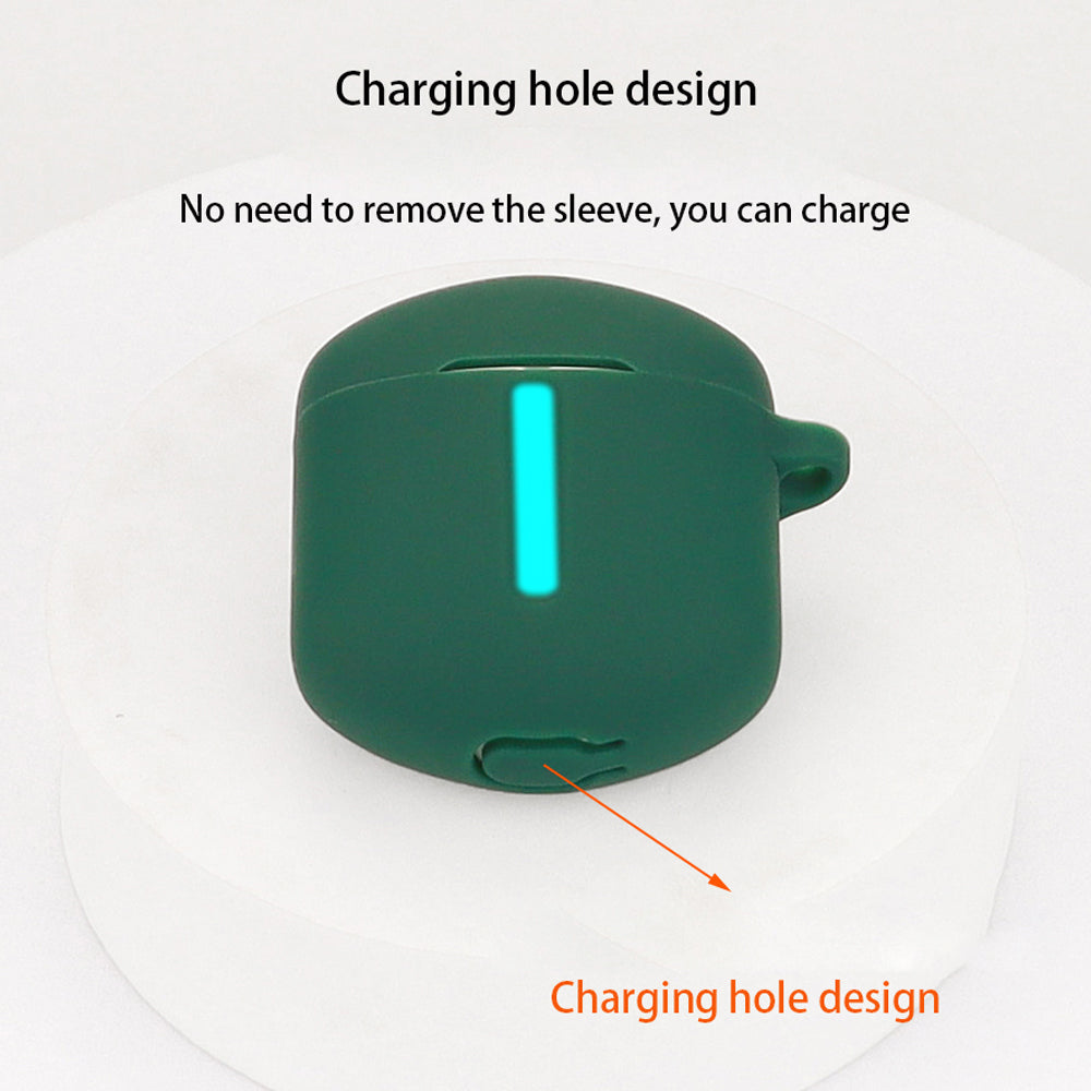 For EDIFIER HECATE GT2 Charging Bin Sleeve Bluetooth Earphone Silicone Case Headphone Cover with Buckle
