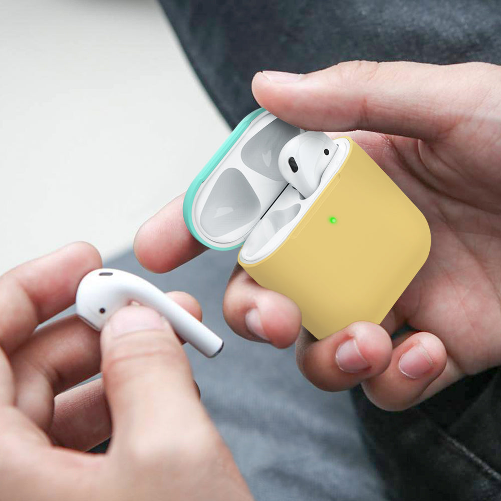 AHASTYLE PT38 Earphone Case for AirPods with Charging Case (2016) / (2019) / AirPods with Wireless Charging Case (2019) Earbud Silicone Cover
