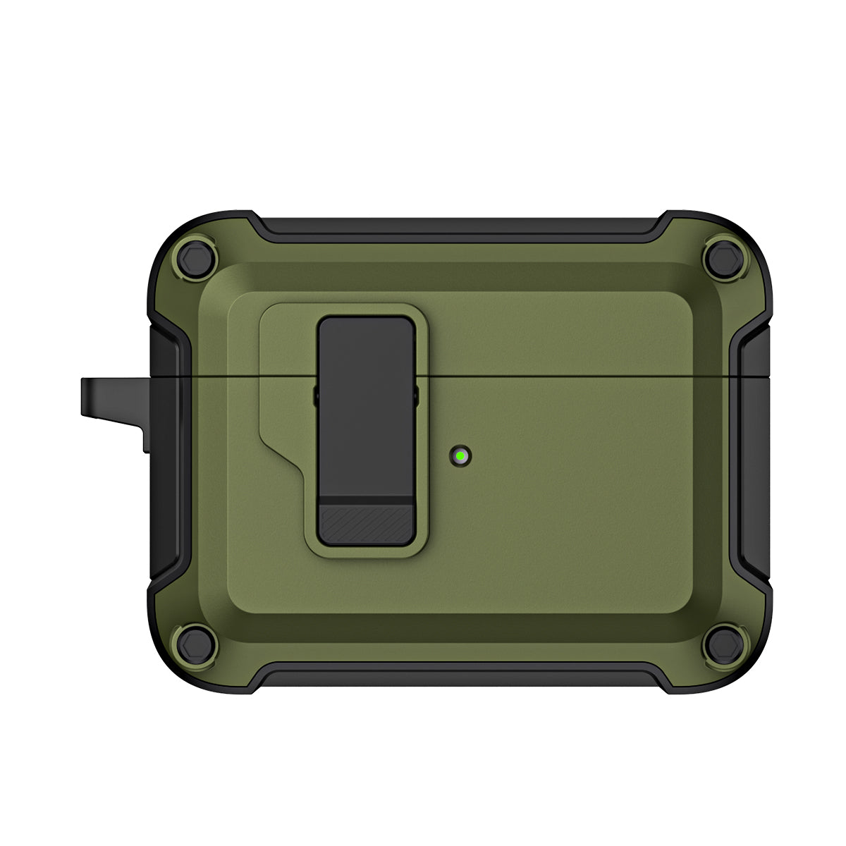 For AirPods Pro (Gen 2) (USB-C) / Pro 2 Shockproof TPU+PC Case Bluetooth Earbuds Charging Case Cover with Buckle