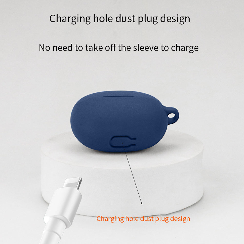 Silicone Case for MEIZU PANDAER Air Bluetooth Earphone Sleeve Headphone Charging Bin Cover with Buckle