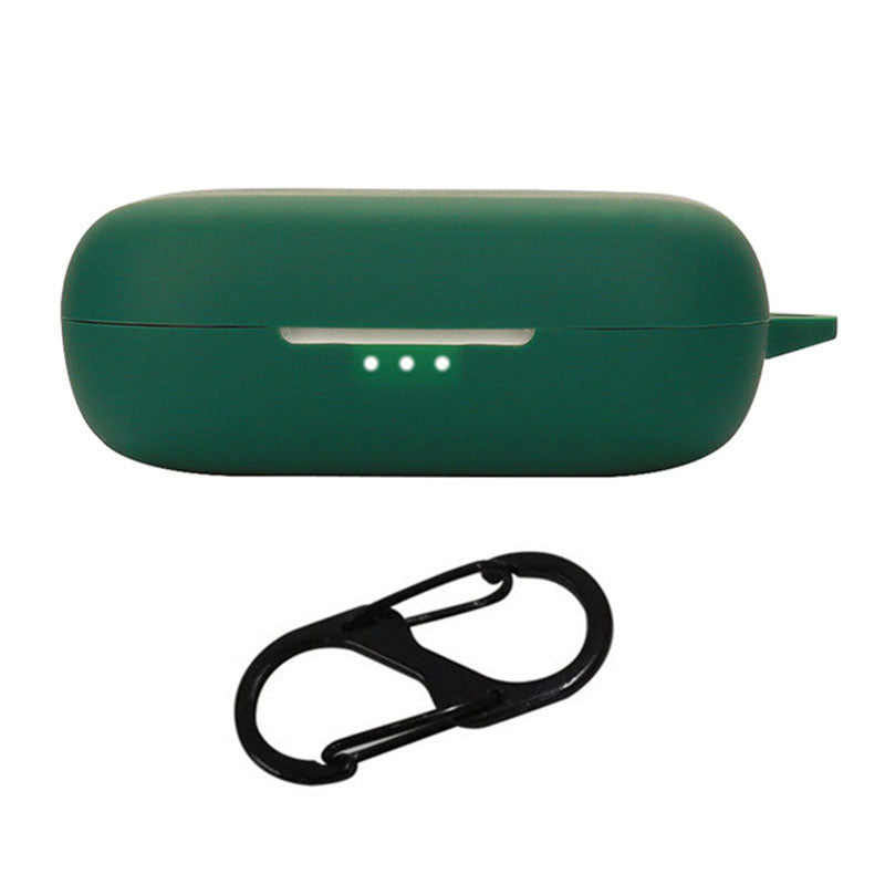 For SoundPEATS GoFree Bluetooth Earphone Silicone Case Shockproof Headphone Charging Bin Cover with Buckle