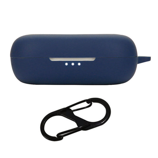 For SoundPEATS GoFree Bluetooth Earphone Silicone Case Shockproof Headphone Charging Bin Cover with Buckle