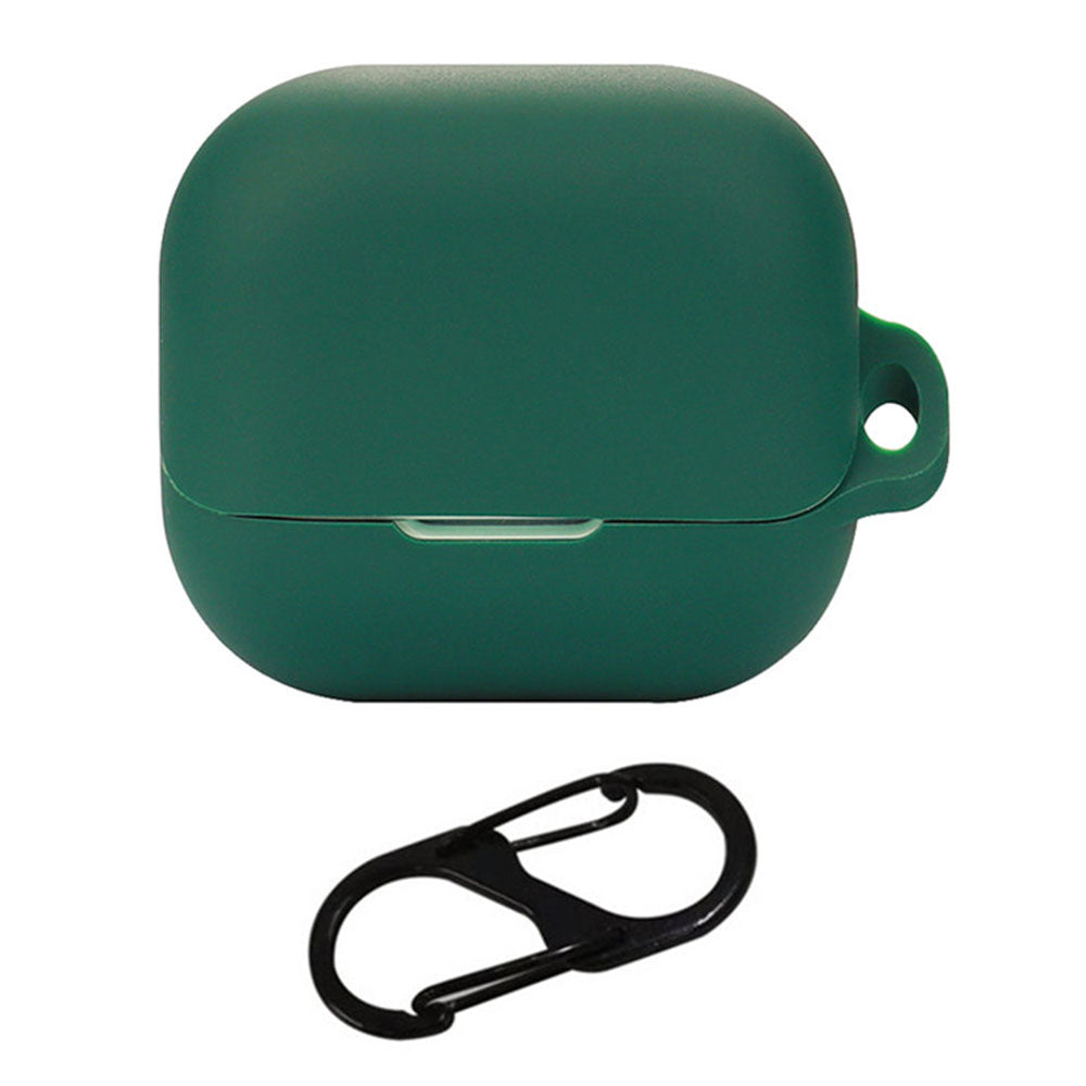 For Libratone AIR+3 Bluetooth Earphone Anti-drop Case Silicone Protective Cover with Anti-lost Buckle