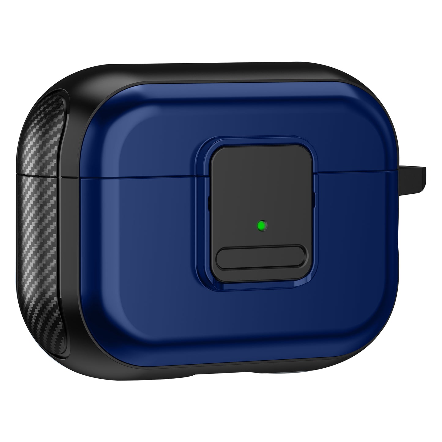 For Apple AirPods Pro 2 Magnetic Charging Earphone TPU Case Buckle Earbud Cover with Carabiner