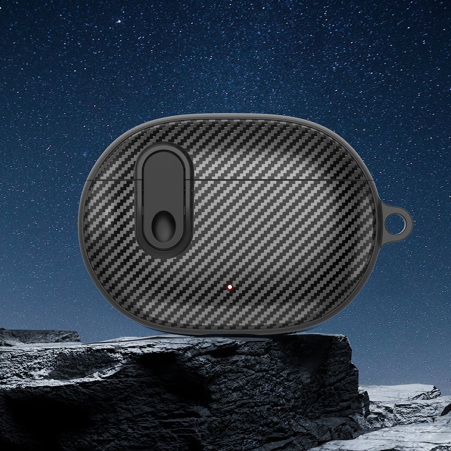 For Beats Wireless Bluetooth Earphone Cover Carbon Fiber Texture TPU+PC Case Headphone Sleeve