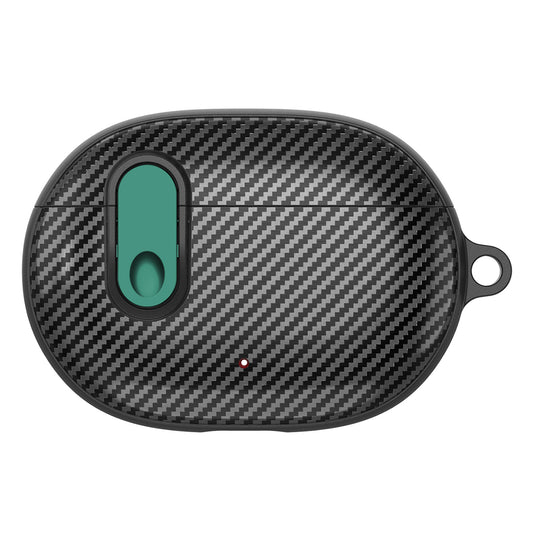 For Beats Wireless Bluetooth Earphone Cover Carbon Fiber Texture TPU+PC Case Headphone Sleeve