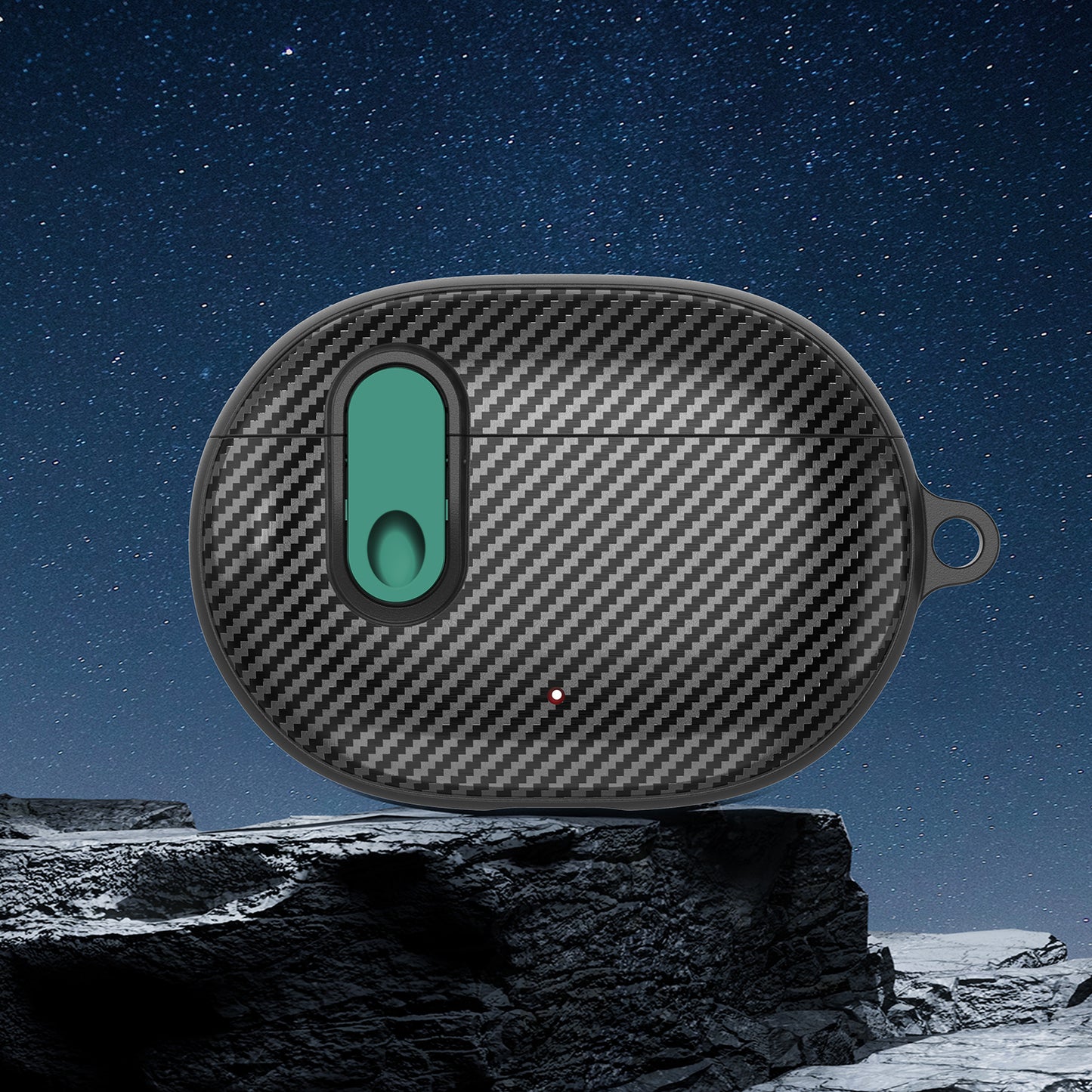 For Beats Wireless Bluetooth Earphone Cover Carbon Fiber Texture TPU+PC Case Headphone Sleeve