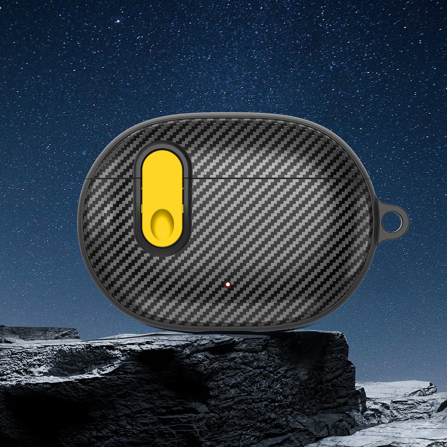 For Beats Wireless Bluetooth Earphone Cover Carbon Fiber Texture TPU+PC Case Headphone Sleeve