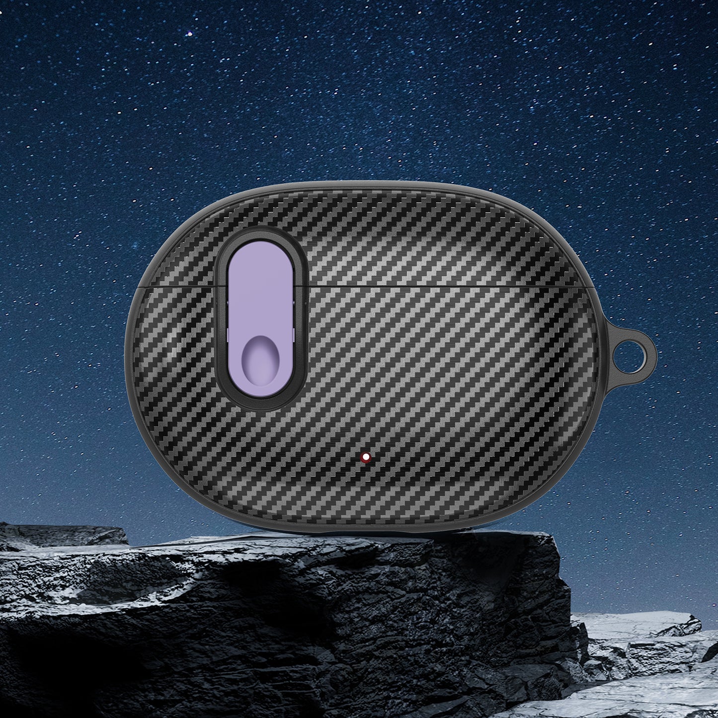 For Beats Wireless Bluetooth Earphone Cover Carbon Fiber Texture TPU+PC Case Headphone Sleeve