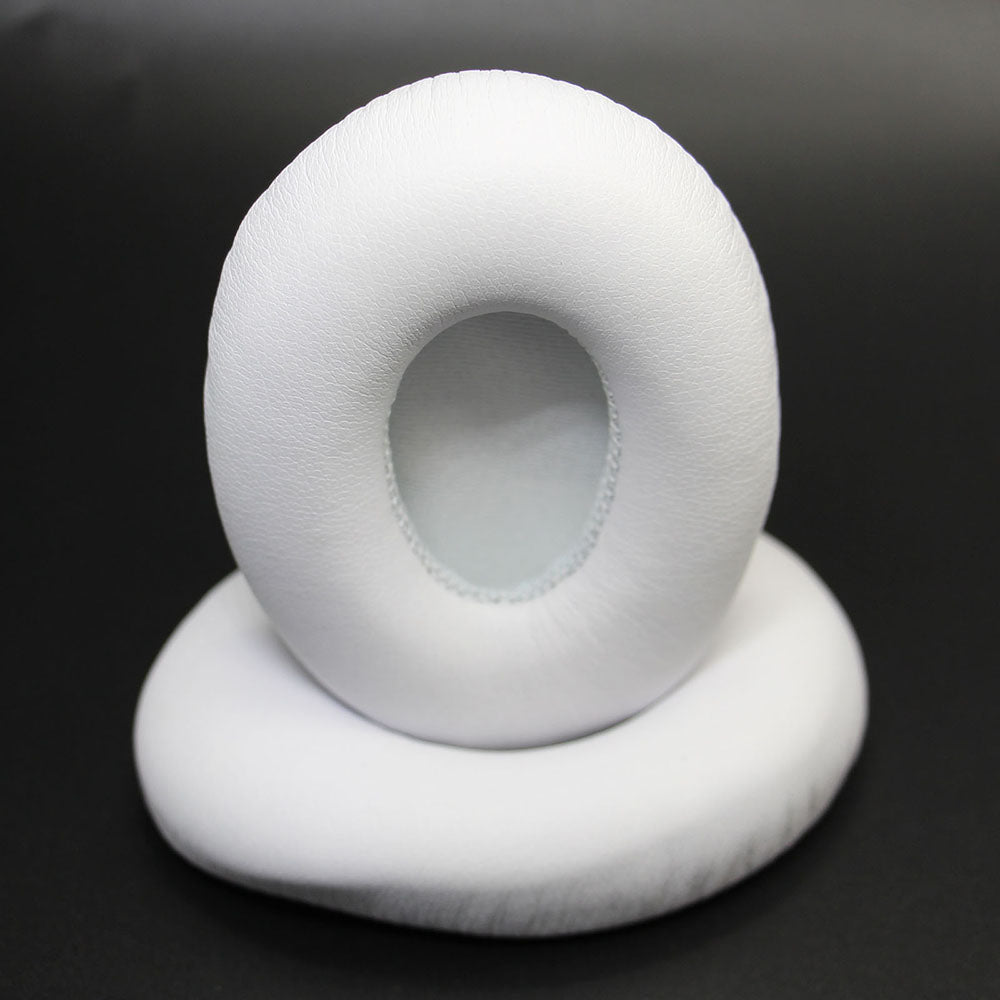 JZF-100 1 Pair For Monster Diamond Tears Headset Earpads Replacement Soft Protein Leather + Sponge Ear Cushions