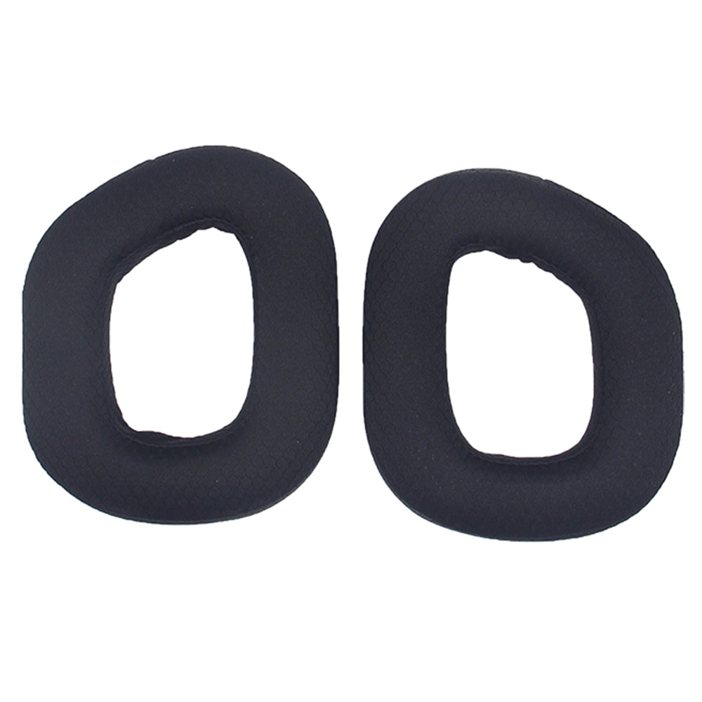 JZF-403 1 Pair For USCORSAIR HS80 RGB Headset Replacement Sponge Ear Cushions Pads Earpads (Football Texture)