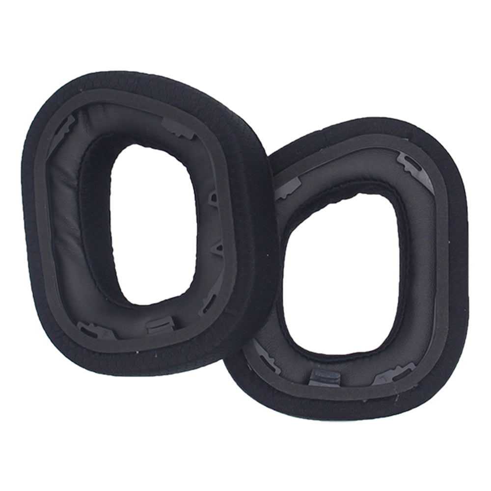JZF-403 1 Pair For USCORSAIR HS80 RGB Headset Replacement Sponge Ear Cushions Pads Earpads (Football Texture)