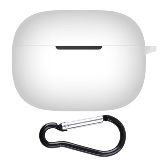 For Realme Buds T300 Earphone Silicone Case Anti-drop Earbud Protective Cover with Anti-lost Buckle