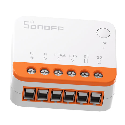 SONOFF MINIR4 WiFi Smart Switch Module Zero Fire Modified Parts Mini WiFi Voice Remote Control Home Switch
