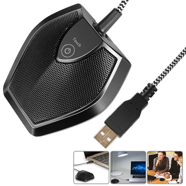 NEEWER NW-972 Plug and Play USB Microphone Desktop Mic Compatible with Mac / Windows