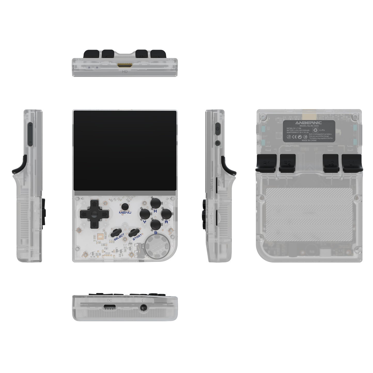ANBERNIC RG35XX 128GB Retro Game Console 3.5-inch IPS Display Handheld Game Console