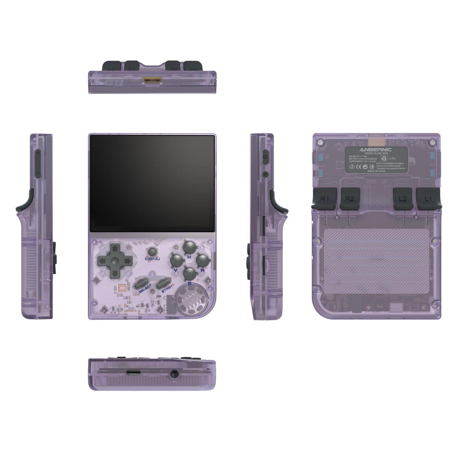 ANBERNIC RG35XX 128GB Retro Game Console 3.5-inch IPS Display Handheld Game Console